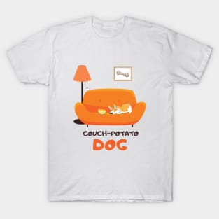 couch-potato dog T-Shirt